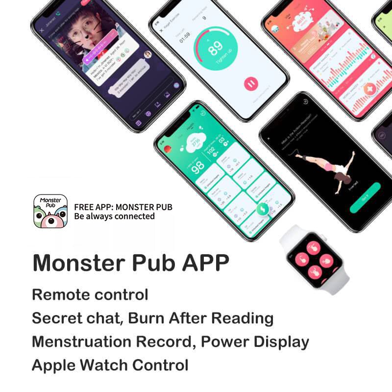 Monster Pub U-Type Vibrator Monster pub 2®- Remote Vibrators