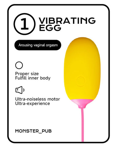 Monster Pub PALY G-Spot Sucking Egg Vibrator - monsterpub